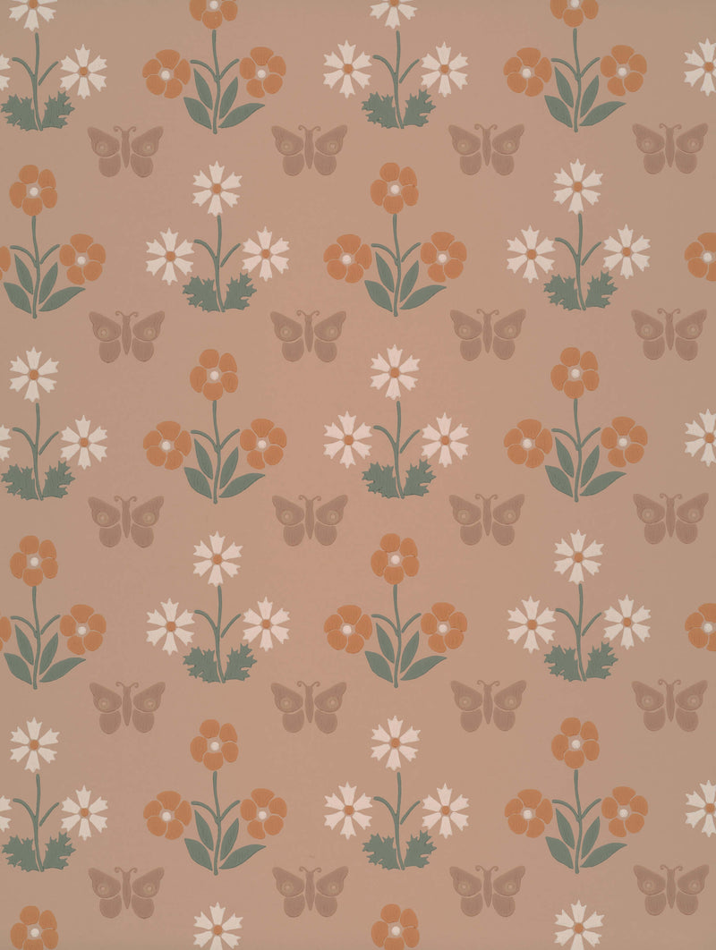 Little Greene National Trust Papers IV - Burges Butterfly